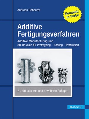 cover image of Additive Fertigungsverfahren